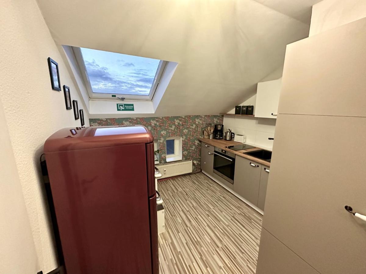 Apartment Zum Roten Fuchs Inkl. Parkplatz エアフルト エクステリア 写真