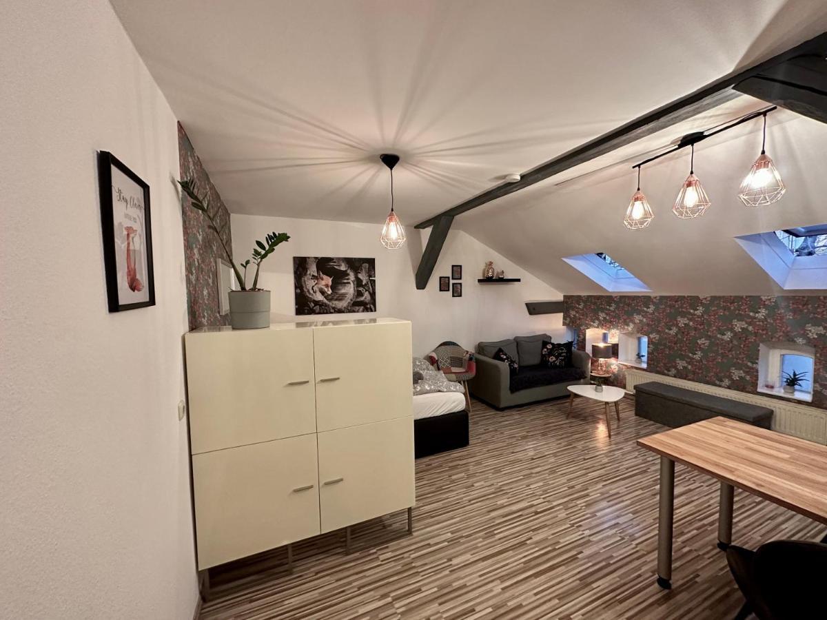 Apartment Zum Roten Fuchs Inkl. Parkplatz エアフルト エクステリア 写真