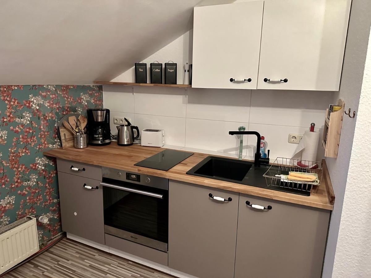 Apartment Zum Roten Fuchs Inkl. Parkplatz エアフルト エクステリア 写真